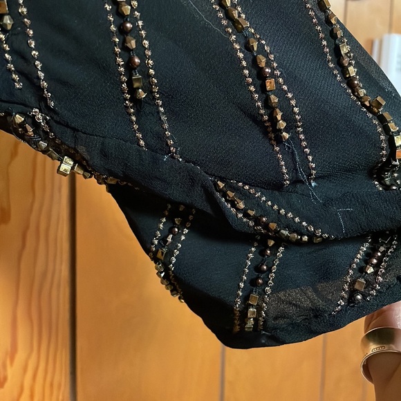 Copper beaded monsoon dress. Very flowy - Picture 4 of 5